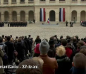 Omagiu emotionant pentru "Generatia Bataclan". Numele victimelor din atentatul de la Paris citite in "Curtea Invalizilor"