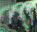 Tunel din 100.000 de beculete colorate, la Sibiu. Cum s-a pregatit orasul de Craciun: "E de vis"