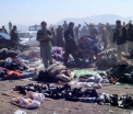 Atentat in Pakistan: Cel putin 17 morti si 50 de raniti in urma exploziei unei bombe intr-o piata. FOTO si VIDEO