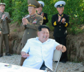 De Anul Nou, Kim Jong-un a amenintat cu un "razboi sfant al justitiei". S-au auzit ropote de aplauze, desi sala era goala