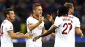 La 37 de ani o bate pe Real Madrid. Golul lui Francesco Totti i-a adus victoria echipei AS Roma
