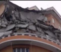 Cladire din Roma, prabusita dupa ce un locatar a facut cateva reparatii in casa. Zece familii, afectate de incident - FOTO