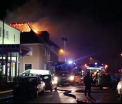 Un centru pentru refugiati de langa Dresda, incendiat "de o mana criminala". Pompierii, impiedicati de localnici sa intervina