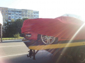 Al cui sa fie cadoul? Un Ferrari de SUTE DE MII de euro, surprins in capitala. FOTO