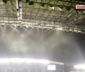Momente de panica la meciul Romania - Spania, dupa ce un coridor a fost invadat de fum. Cum a pornit incendiul pe Cluj Arena
