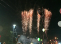 Spectacol deasupra Chisinaului. Sute de oameni au admirat focuri de artificii impresionante