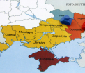 Bild: Estul Ucrainei, guvernat ca o regiune a Rusiei. "Liderul din umbra" al Donbasului a incercat sa puna mana si pe Moldova