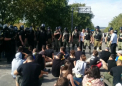 Scandal la Speia! Suporterii echipei Zimbru, opriti de politisti in drum spre stadion. S-a iscat o bataie. VIDEO