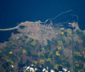 Constanta, fotografiata din spatiu de un astronaut britanic. Ce l-a impresionat pe Tim Peake in imagine - FOTO