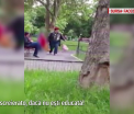 O fetita a fost bruscata de bona intr-un parc: "Iti dau una de-ti sparg capul, descreierato!"