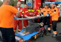 Paramedicii SMURD de la Balti au transportat un roman la spitatul din Iasi: "A cazut de la inaltime"