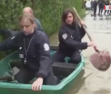 Misiunea dificila a trei politisti francezi, chemati sa ajute sinistratii. Ce s-a intamplat dupa ce s-au urcat intr-o barcuta