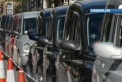 Londra, paralizata de proteste: Motivul pentru care peste o mie de taxiuri au blocat centrul capitalei