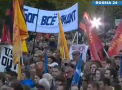 Mii de persoane s-au adunat la Moscova cerand o ancheta internationala in cazul razboiului din Ucraina