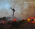 Incendiu urias in California. Peste 1.000 de pompieri se lupta cu flacarile, un oras ar putea fi evacuat