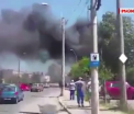 Panica in Iasi, dupa ce un autobuz a fost invaluit de flacari puternice. Fumul gros a acoperit un intreg cartier