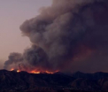 Coasta de vest a Americii este in flacari de cateva zile. Un incendiu de vegetatie a mistuit hectare de paduri din California