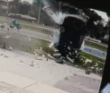 S-au rostogolit de cel putin 10 ori in aer, iar masina a fost facuta praf. Ce s-a intamplat cu soferul - VIDEO