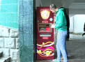 Pizza in 4 minute. Cum arata primul automat de pizza instalat intr-o universitate din capitala
