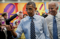 Bacsisul urias lasat de Barack Obama intr-un fast food, dupa o intalnire cu Joe Biden