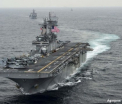 O nava americana a tras focuri de avertisment in directia unui vas iranian. Al doilea astfel de incident in doua zile