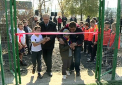 Au teren pentru fotbal. Cum arata stadionul inaugurat de Federatia Moldoveneasca de Fotbal la Truseni