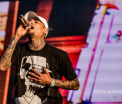Chris Brown, arestat din nou de politie, tot pentru agresarea unei femei. Rapperul i-ar fi pus pistolul la tampla