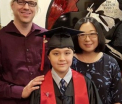 Cel mai tanar student al unei institutii de invatamant superior din SUA. La 12 ani a fost acceptat de Universitatea Cornell