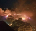 Incendiu urias, intr-o statiune populara din Spania: sute de oameni au fost evacuati. Focul ar fi fost pus intentionat