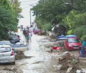 Inundatii grave in mai multe regiuni din Grecia. Ce s-a intamplat cu masina unei familii de romani aflata in Corfu