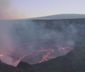 Imagini spectaculoase cu Vulcanul Kilauea din Hawaii. Cercetatorii s-au aventurat pana in apropierea craterului - VIDEO