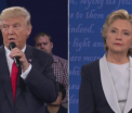 Reactii dupa a doua dezbatere dintre Clinton si Trump. Ce a spus un expert in limbajul trupului despre cei doi