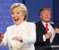 Hillary a castigat si cea de-a treia dezbatere. Care e acum diferenta dintre ea si Trump in cursa pentru Casa Alba