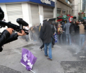 Proteste violente la Istanbul. Politia a folosit tunuri de apa si gaze lacrimogene