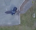 Si-a urmarit sotia cu o drona, iar imaginile l-au distrus. Ce facea femeia intr-o parcare. VIDEO