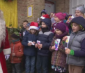 Au inceput pregatrile pentru sarbatorile de iarna. Mos Craciun a facut o vizita timpurie in Germania