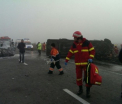 Accident grav pe DN2 in Sindrilita, Romania: trei persoane au murit si 14 au ajuns la spital. Care ar fi fost cauza tragediei