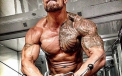 Dwayne Johnson, un pachet de muschi. Ce imagine a postat pe contul sau de Twitter