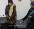 Doua femei afgane ascunse in geamantane, depistate in trenul Bucuresti-Viena. Unde erau asezate valizele. FOTO