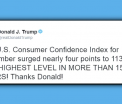 Donald Trump, mesaj de multumire catre sine. Ce si-a transmis pe Twitter presedintele SUA
