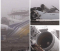 VIDEO. Scene apocaliptice pe aeroportul din Donetk dupa confruntarile dintre armata si rebeli. Intreaga zona e devastata