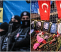 Teroristul din Istanbul a venit cu un taxi la club si a tras 180 de gloante. Imaginile surprinse de camere in fata localului - VIDEO