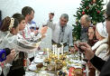 Craciunul-sarbatoarea care uneste generatiile. Sarmalele, piftia si borsul scazut sunt nelipsite de pe masa 
