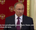 Putin, dupa scandalul filmarilor compromitatoare cu Trump: "Ma indoiesc, insa prostituatele noastre sunt cele mai bune"