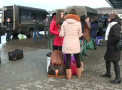 Aglomeratie in autogarile din capitala. Sute de moldoveni REVIN din vacanta