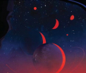 O calatorie la 40 de ani lumina distanta spre exoplanetele din sistemul solar TRAPPIST- 1. Imaginea dezvaluita de NASA