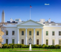 Barbat arestat de Secret Service, dupa ce a sarit gardul Casei Albe. Donald Trump se afla in locuinta