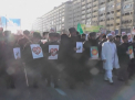 Protest in Cecenia fata de caricaturile cu Mahomed. Rusii sustin ca un milion de oameni si au scandat "Allah e Mare"