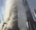Incendiu in apropiere de turnul Burj Khalifa, din Dubai, cea mai inalta cladire din lume - VIDEO