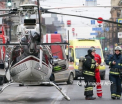 Imagini cu interventia fortelor de ordine, dupa explozia din Sankt Petersburg. La fata locului a fost trimis si un elicopter - GALERIE FOTO 